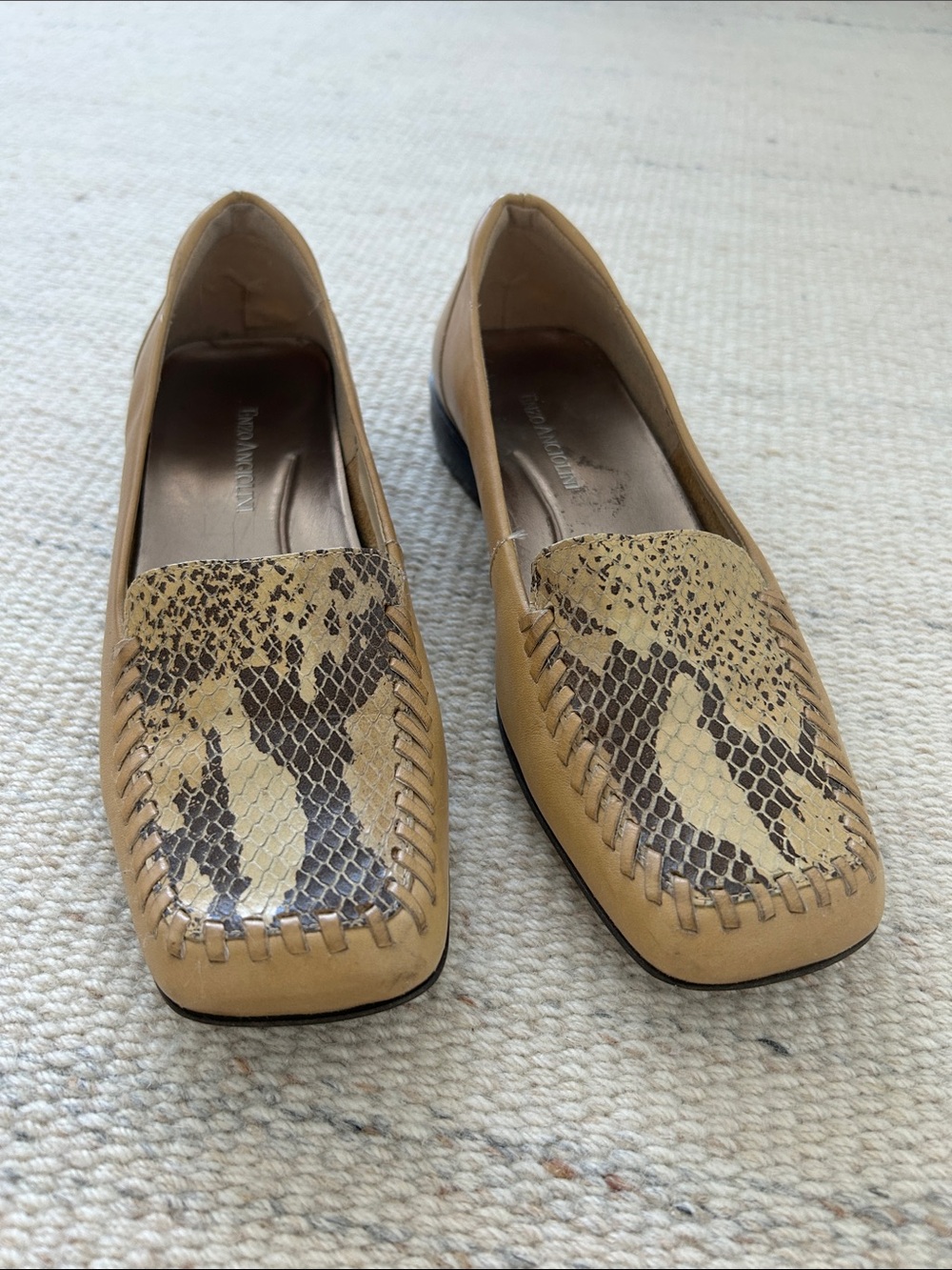 Enzo Angiolini Lanny square-toe loafers